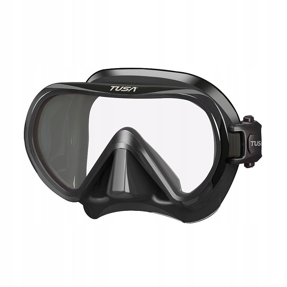 Diving mask glasses Tusa INO black