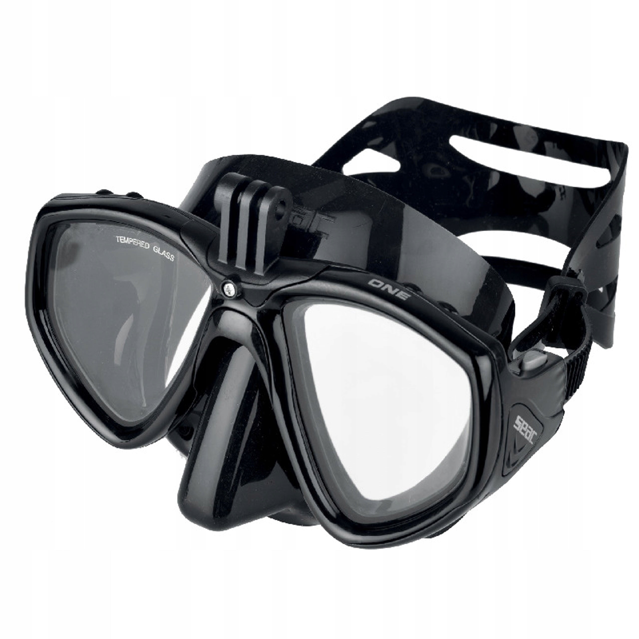 Diving mask with possible correction SEAC ONE PRO black Packaging status original