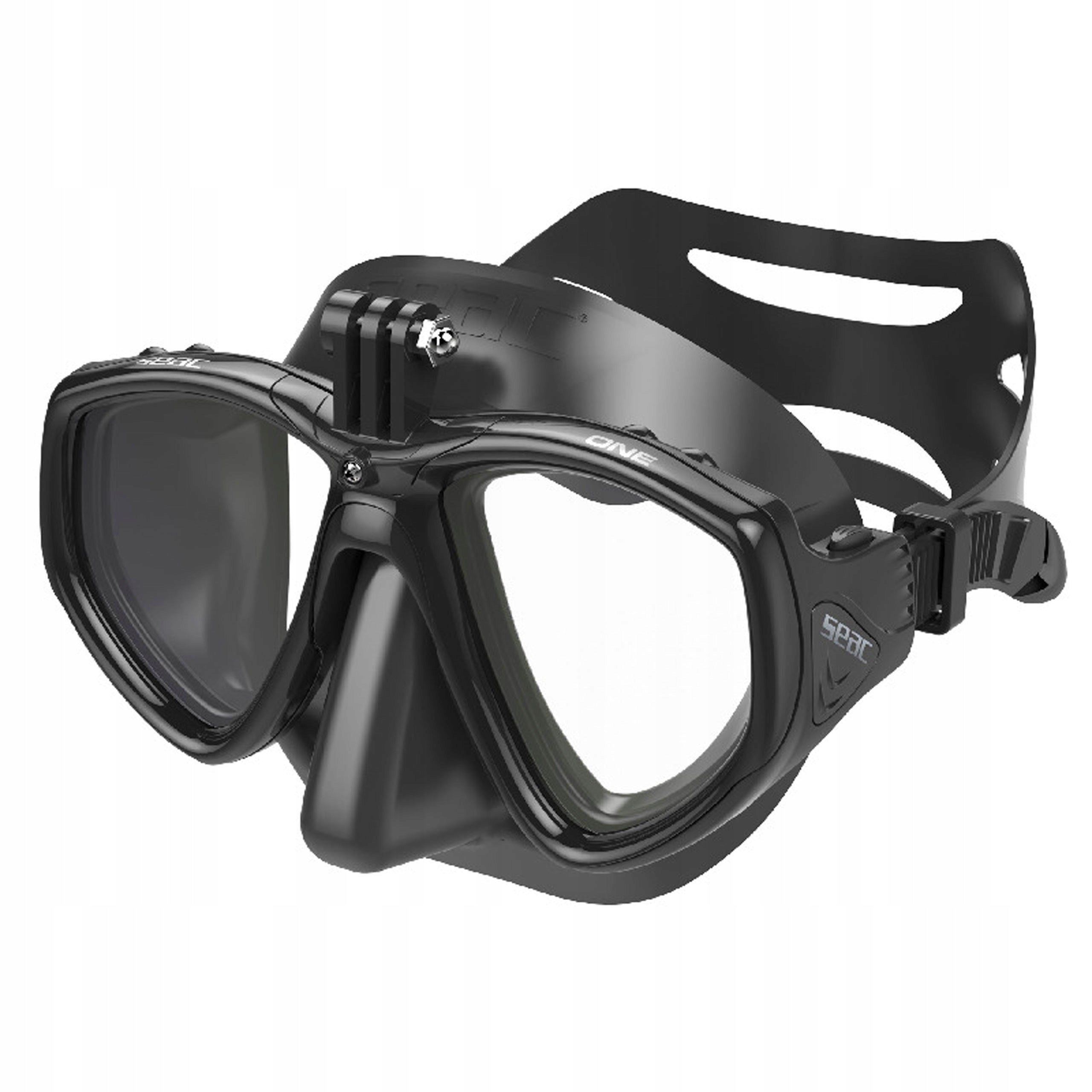 Diving mask with possible correction SEAC ONE PRO black