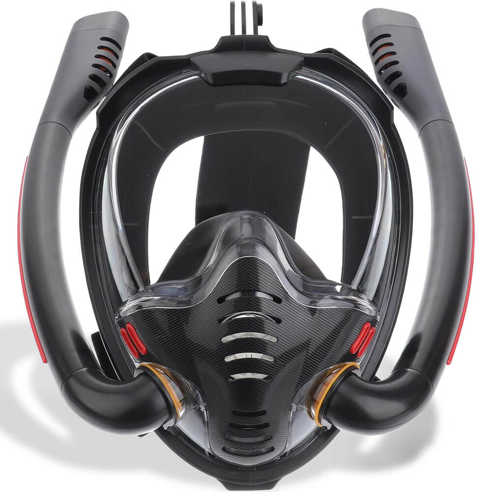 Diving mask with tube black size M Brand no brand