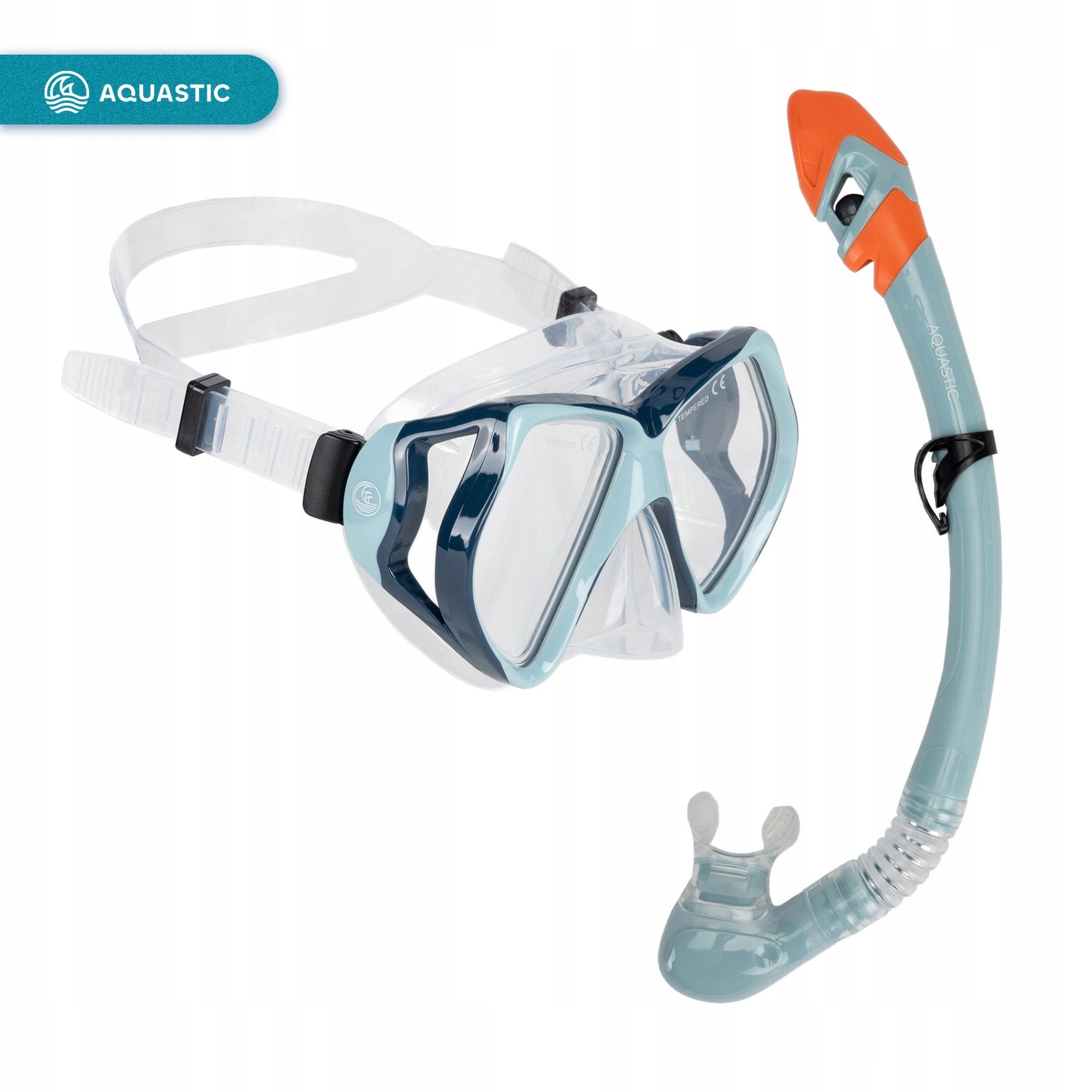 Diving set Aquastic Shoal VENT VALVE MASK PIPE Brand Aquastic