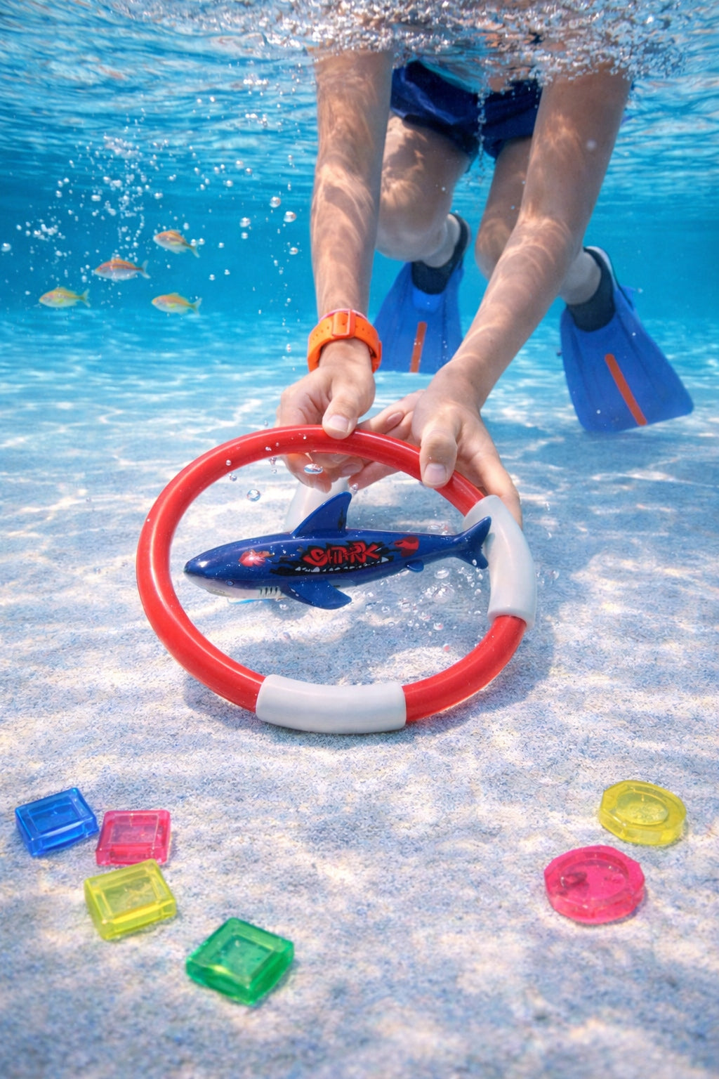 Diving toys swimming pool swimming in water for children set 26el Manufacturer code 3+