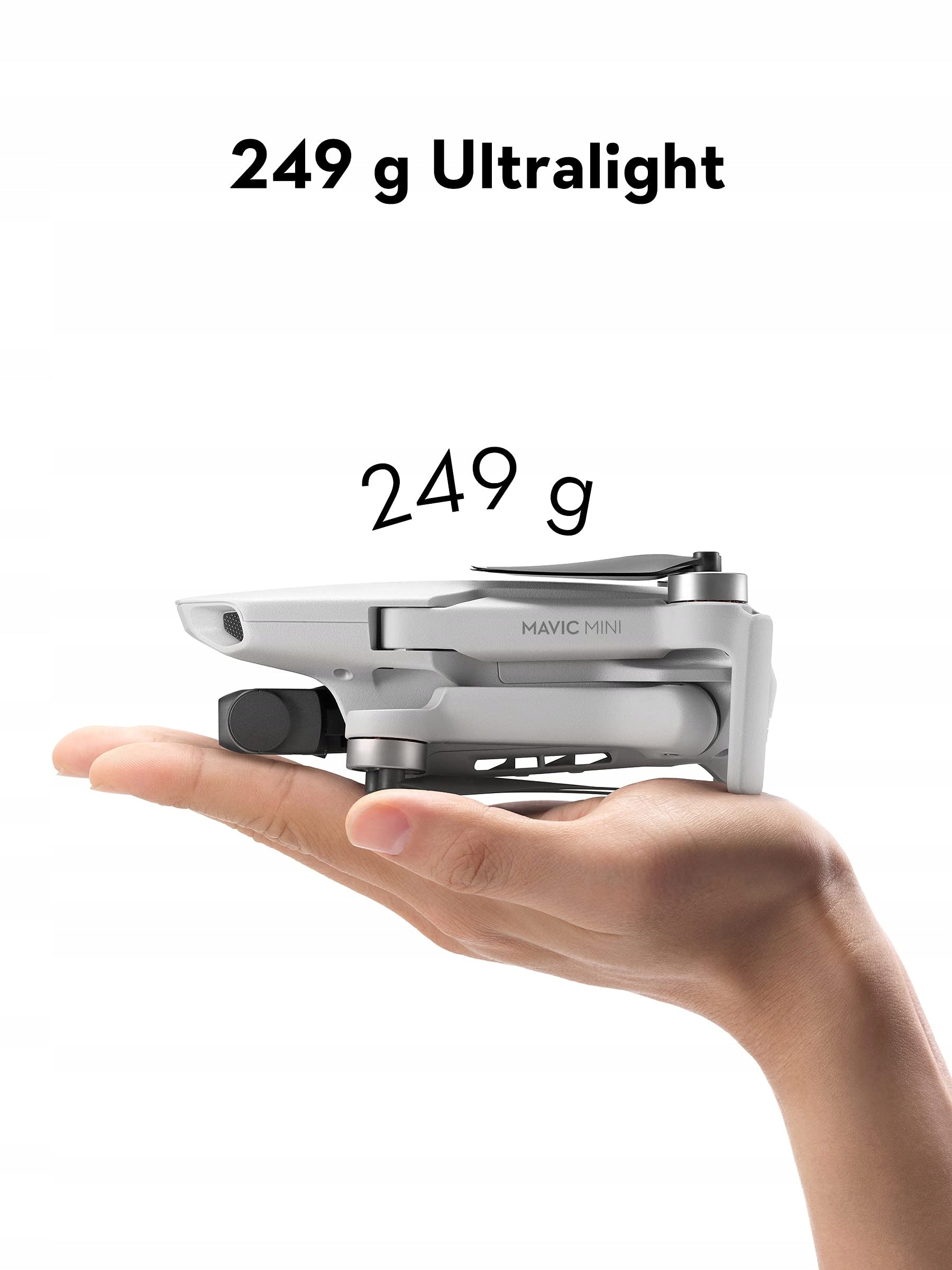 Dji Mavic Mini Combo DJIMAVMICOMB-UK Drone 250g Grey/White Model Mavic Mini Combo