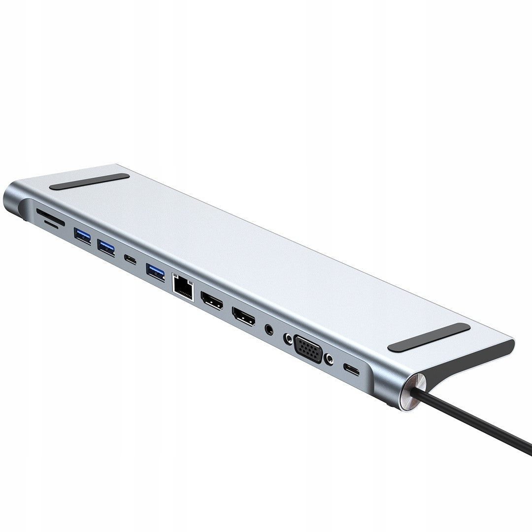 Docking Station 12in1 USB C 3.0 HDMI 4K RJ45 SD00PD04 Packaging status original