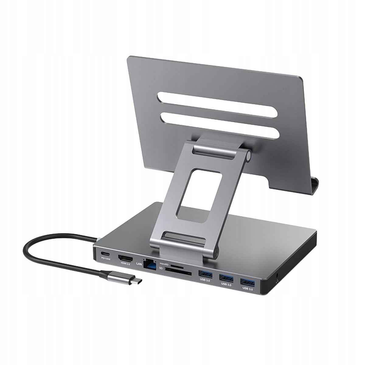 Docking Station Accessories Sturdy USB3.0 Interface Hub Expansion 9 in 1 Manufacturer no brand