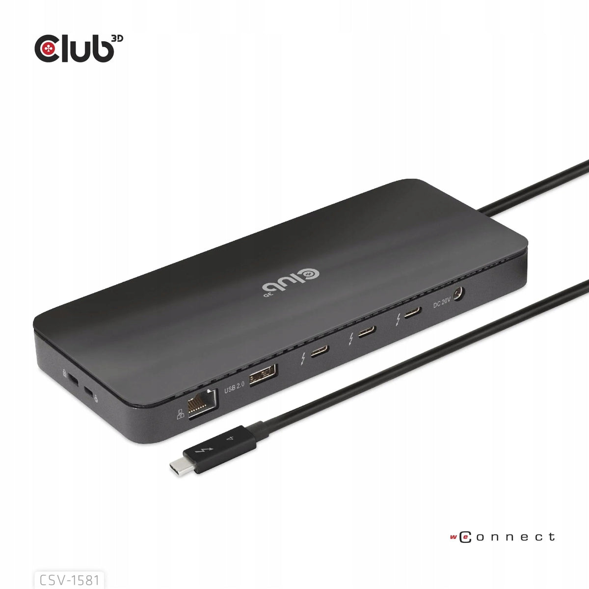 Docking station NB ACC 11in1 Thunderbolt CSV-1581 Club3D