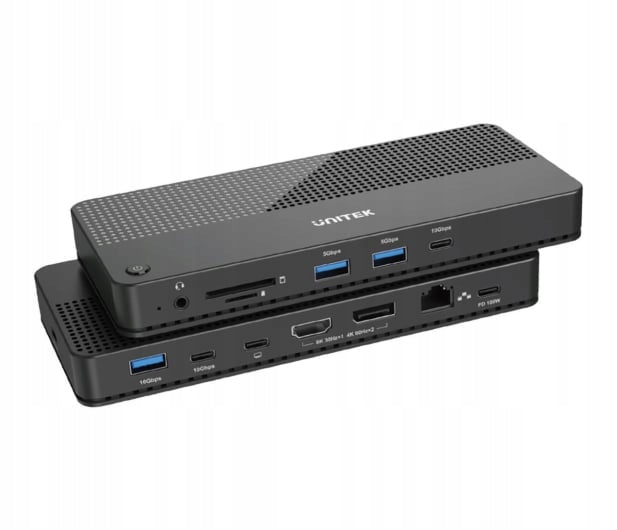Docking station Unitek USB-C/TB3/TB4 - 8K HDR, PD 100W, 2x 4K/60hz Manufacturer code D1079A