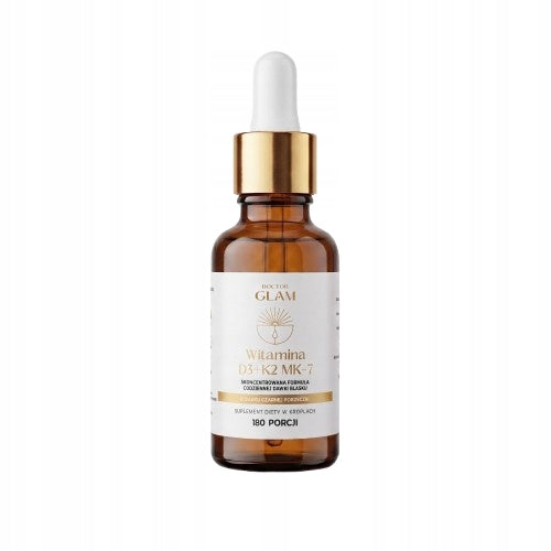 Doctor Glam Vitamin D3 + K2 MK-7 30 ml enhanced composition Immunity Heart