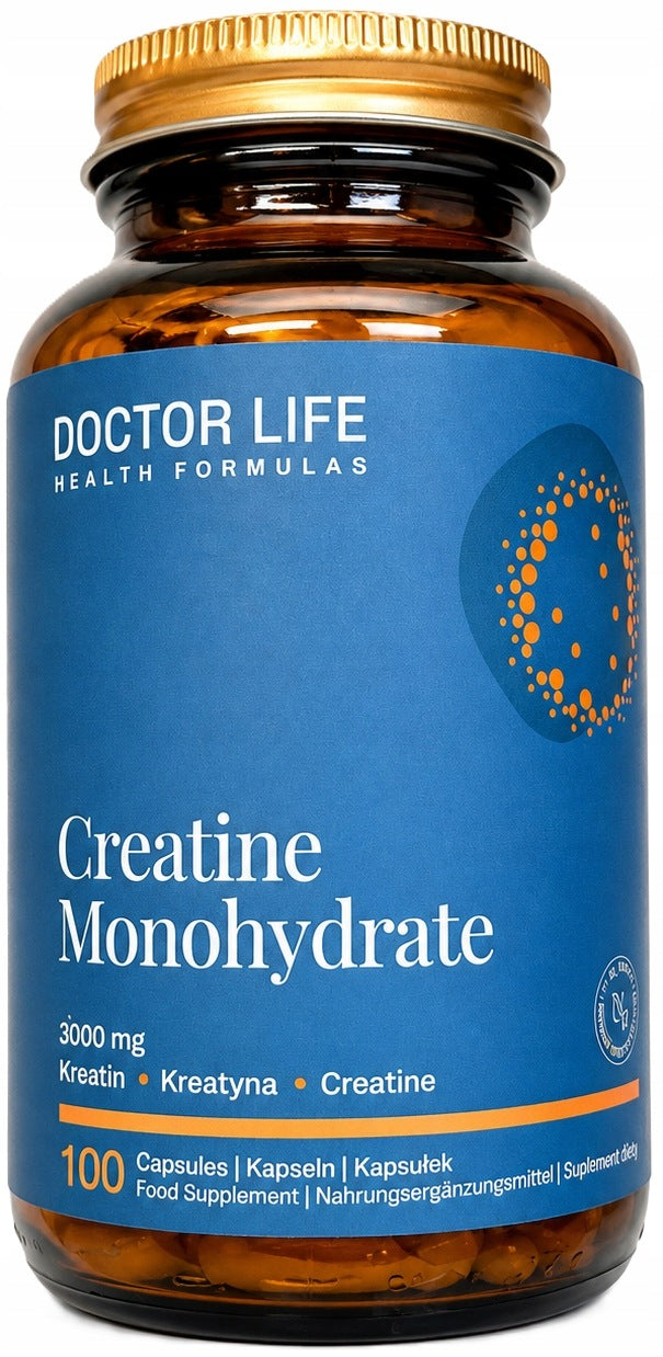 Doctor Life CREATINE MONOHYDRATE 100 kaps CREATINE