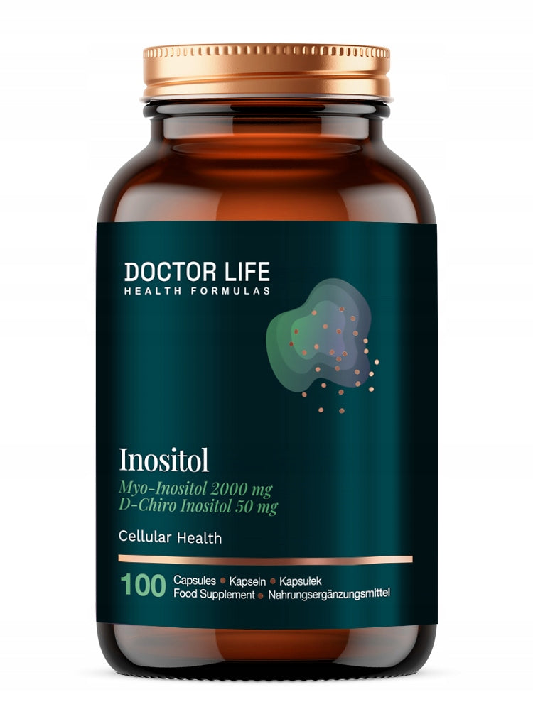 Doctor Life Inositol 2050mg 100 kaps. Myo-Inositol D-Chiro Inositol 40:1