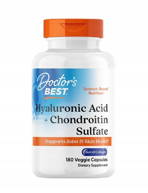 Doctor's Best Hyaluronic Acid Chondroitin Sulfate BioCell Collagen 180 ka