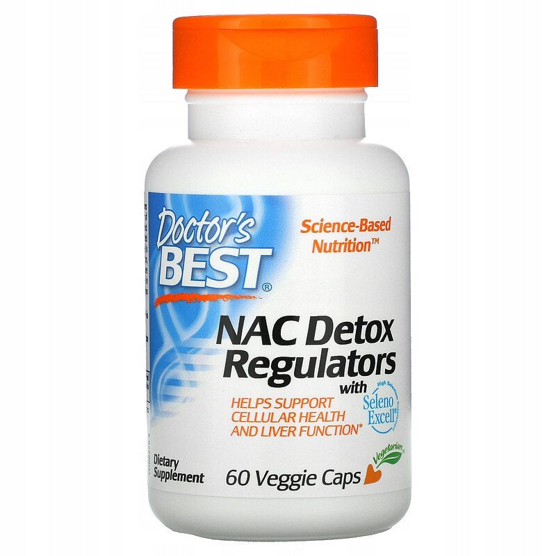 Doctor's Best Nac Regulator 60 kaps N-acetyl cysteine Selenium Molybdenum