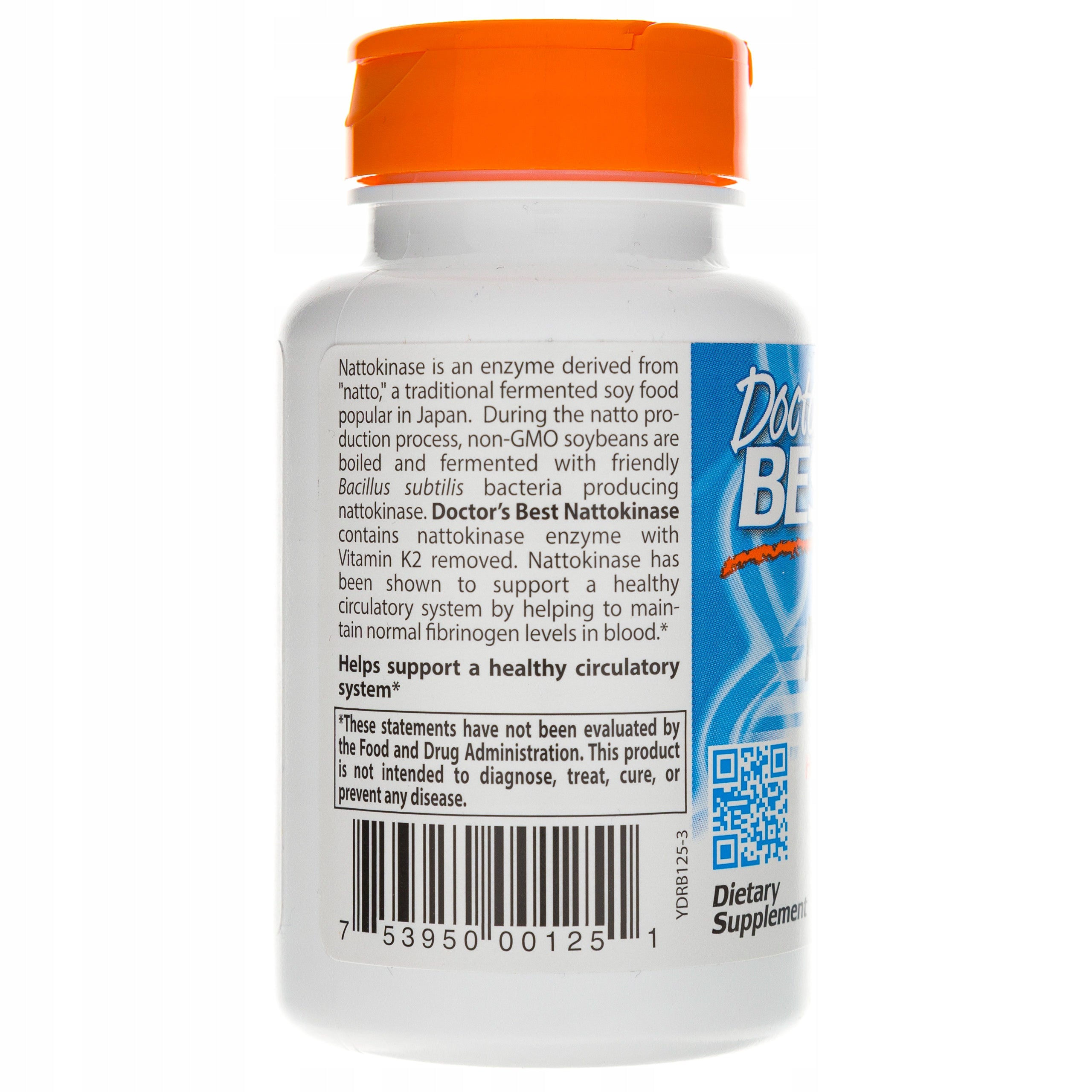 Doctor's Best Nattokinase 2000FU 90 capsules Original EAN (GTIN) 753950001251