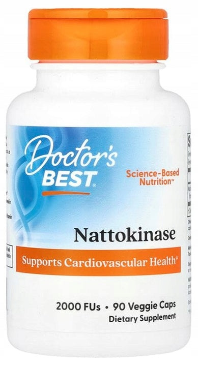 Doctor's Best - Nattokinase / Nattokinase | 2000 FUs | 90 caps. | CIRCULATION