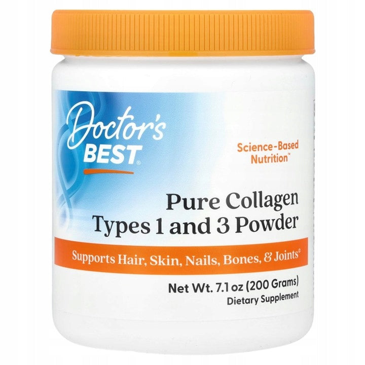 Doctor's Best | Pure Collagen Types 1, 3 | Pure Collagen Type 1 and 3 (200g)