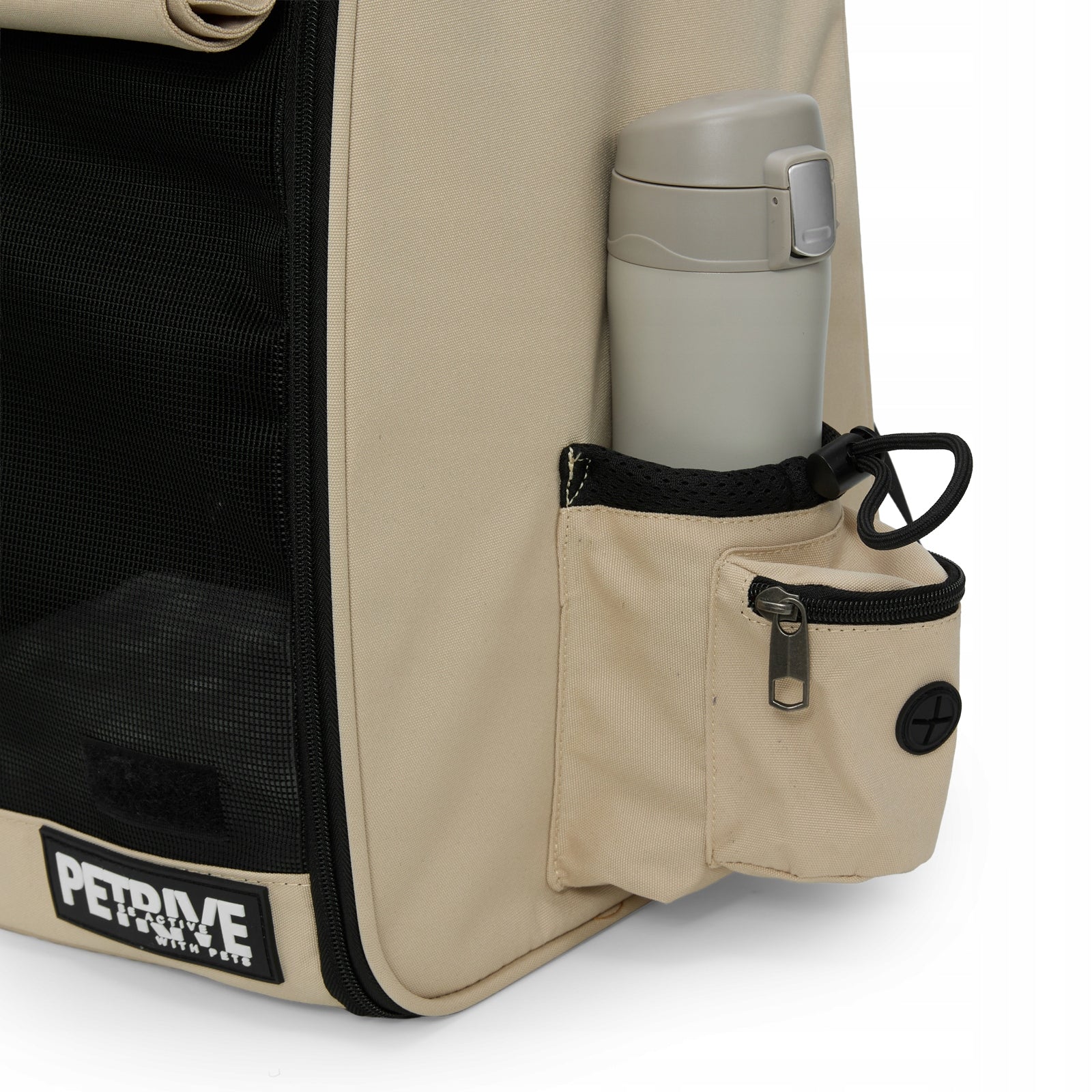 Dog Backpack, MAXICARRY XL Expandable Cat Transporter up to 12 kg Main material fabric