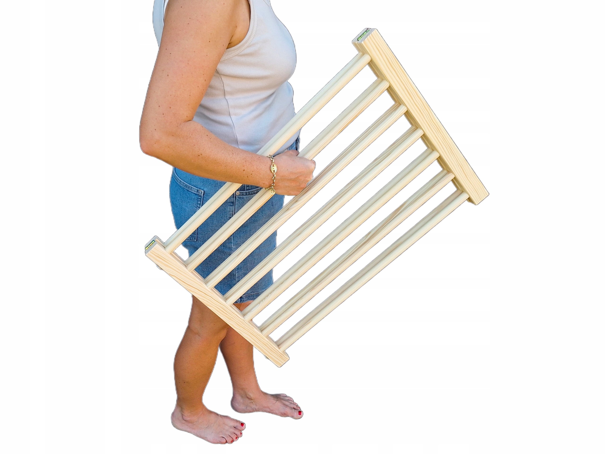 Dog Barrier Wooden Folding Protective Fence House SMALL BREEDS 90x61cm Kind playpen