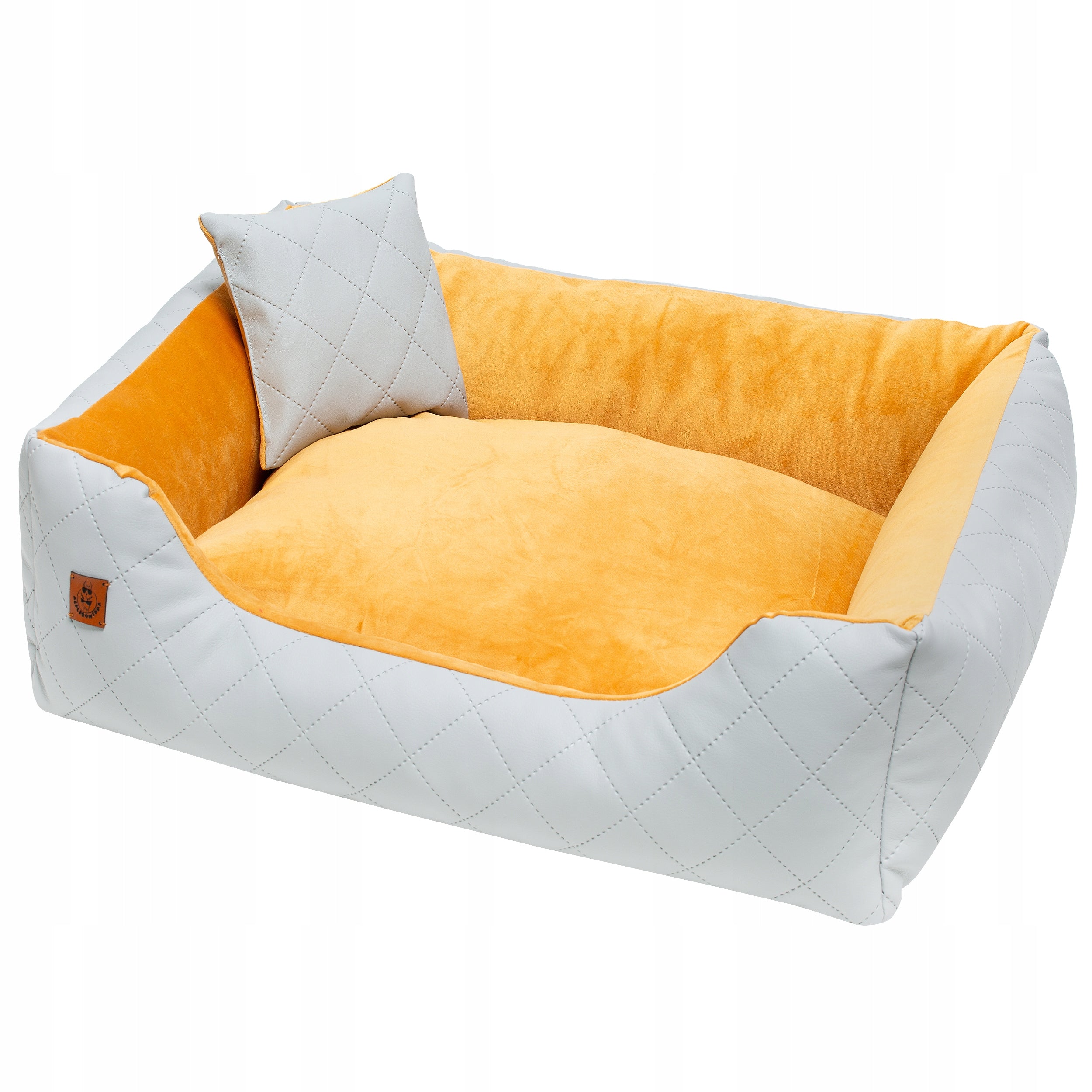 Dog Bed 60x50 Couch Playpen Sofa Velour Waterproof Pillow Freebie Kind couch