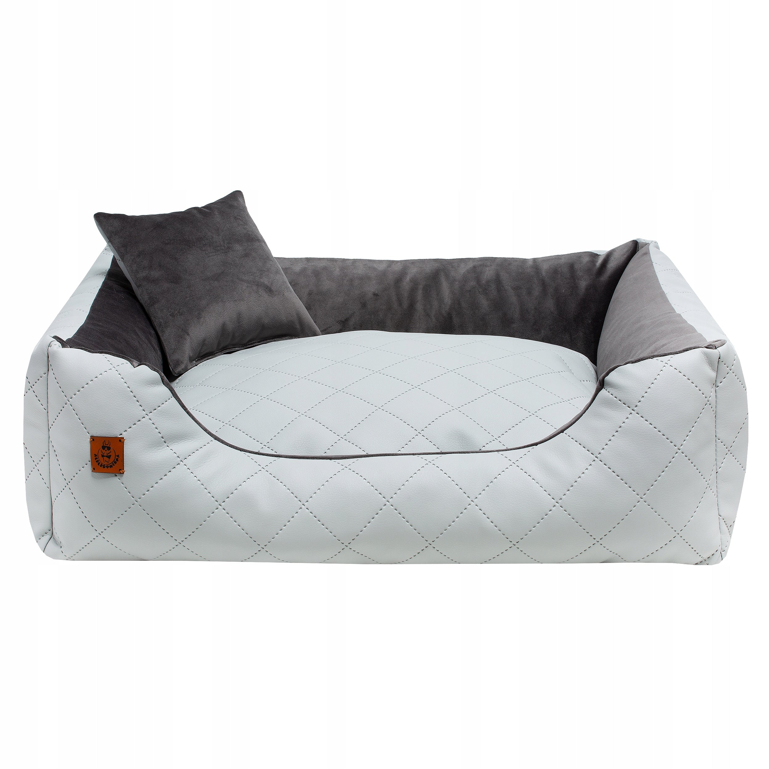 Dog Bed 60x50 Couch Playpen Sofa Velour Waterproof Pillow Freebie Packaging status original