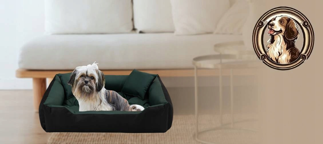 Dog Bed Cat Bedding Couch Playpen Waterproof Green 100x75 cm Manufacturer code ECCO100/75ZIE