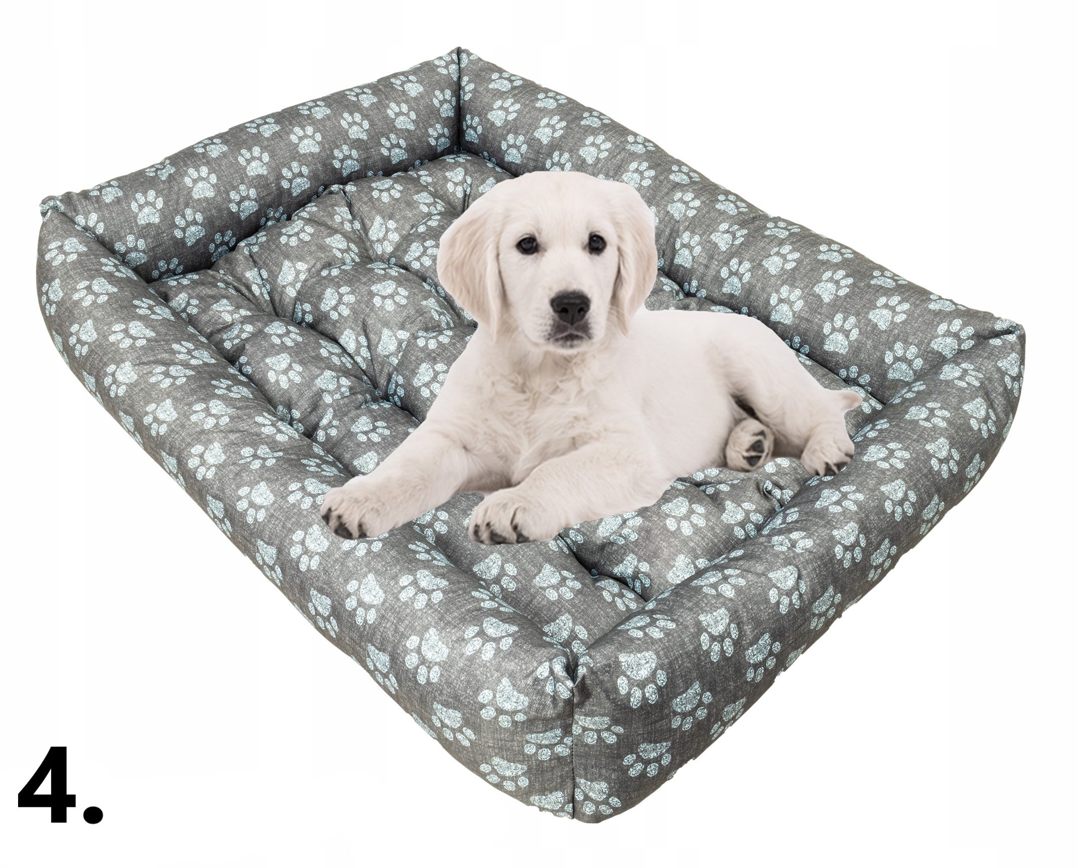 Dog Bed Couch 95x75 WATERPROOF Grey Product width 75 cm