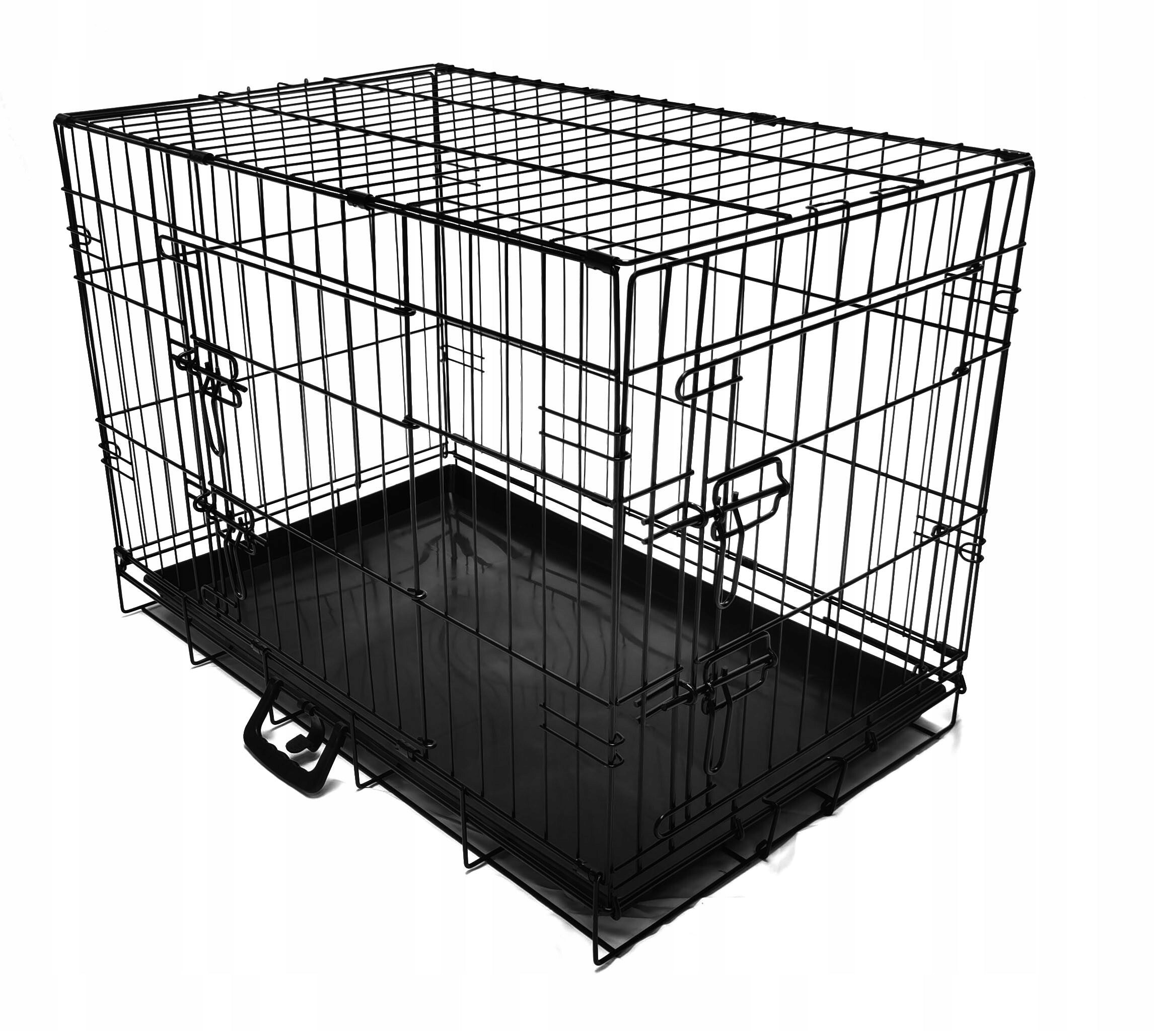 Dog Cage 77x48x55 cm Metal Folding Transport Aga Brand Aga