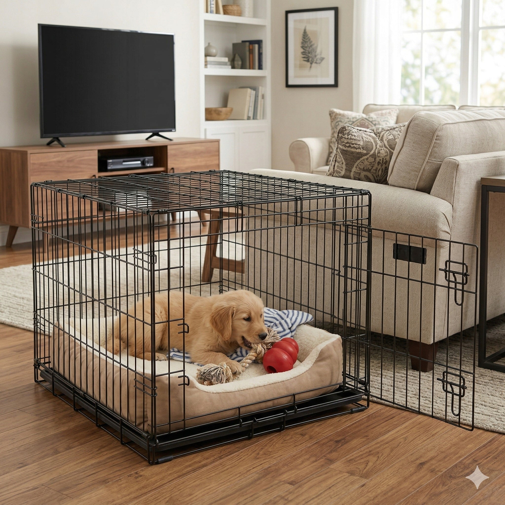 Dog Cage 77x48x55 cm Metal Folding Transport Aga Manufacturer code DS5M