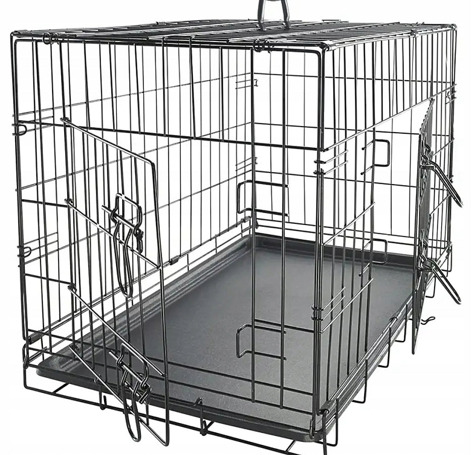 Dog Cage Kennel Metal Playpen Pet Transporter107x69x76XL Brand no brand