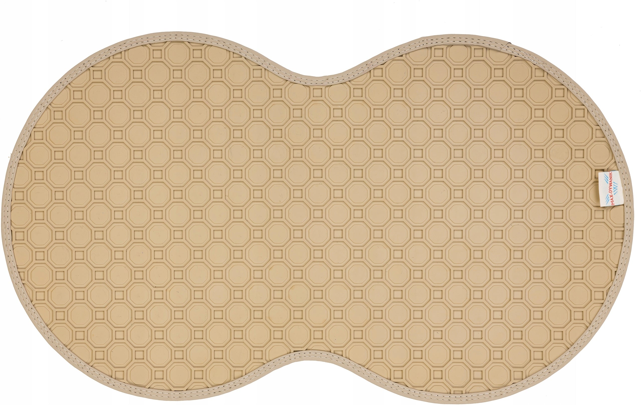Dog/Cat Bowl Pad - Beige 37x66