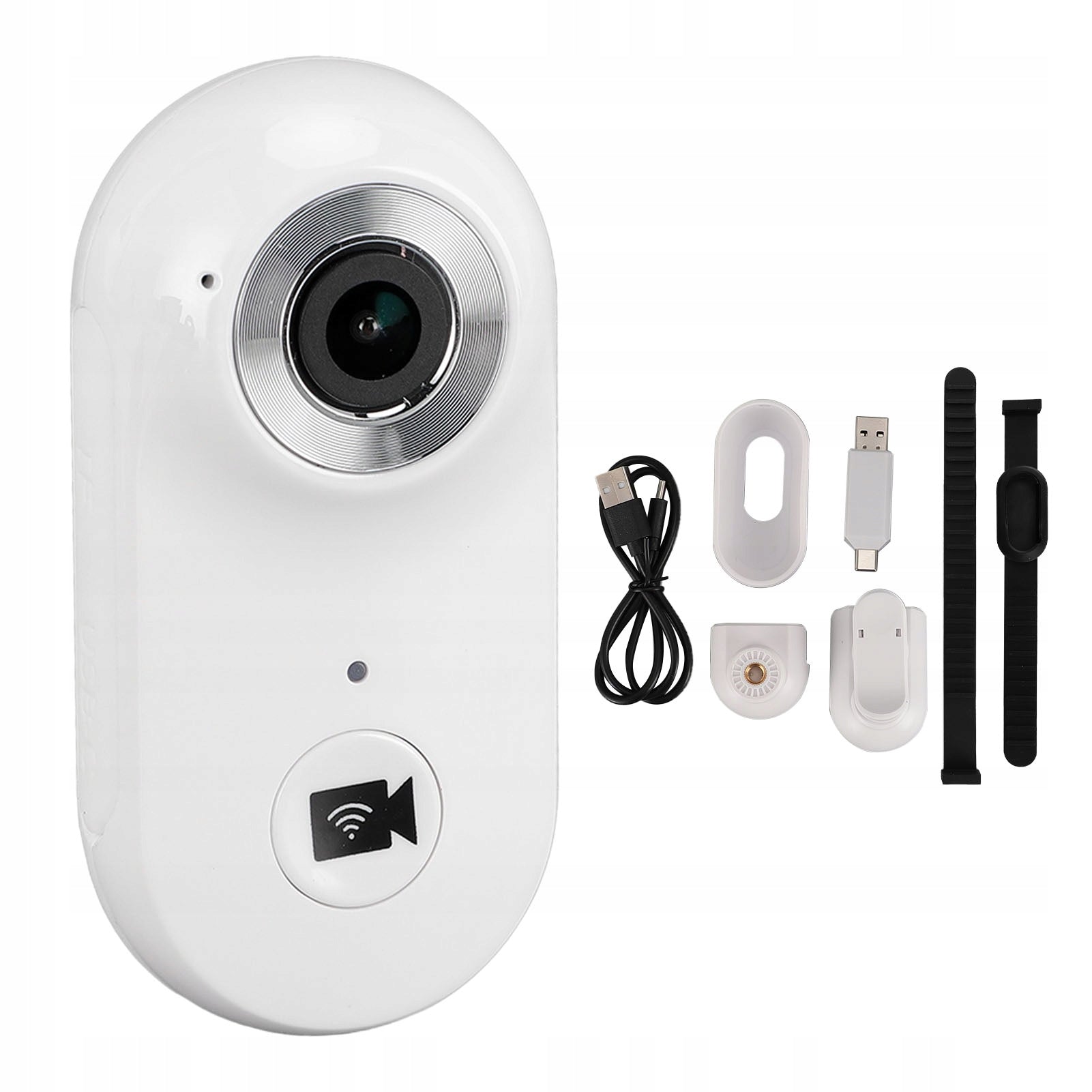 Dog Collar Camera, 4K Cat Camera Collar High Definition W