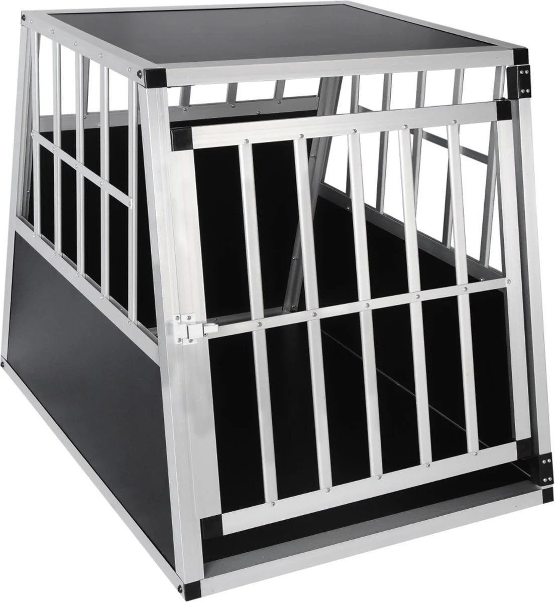 Dog Folding Transporter for Home and Car Black Solid
