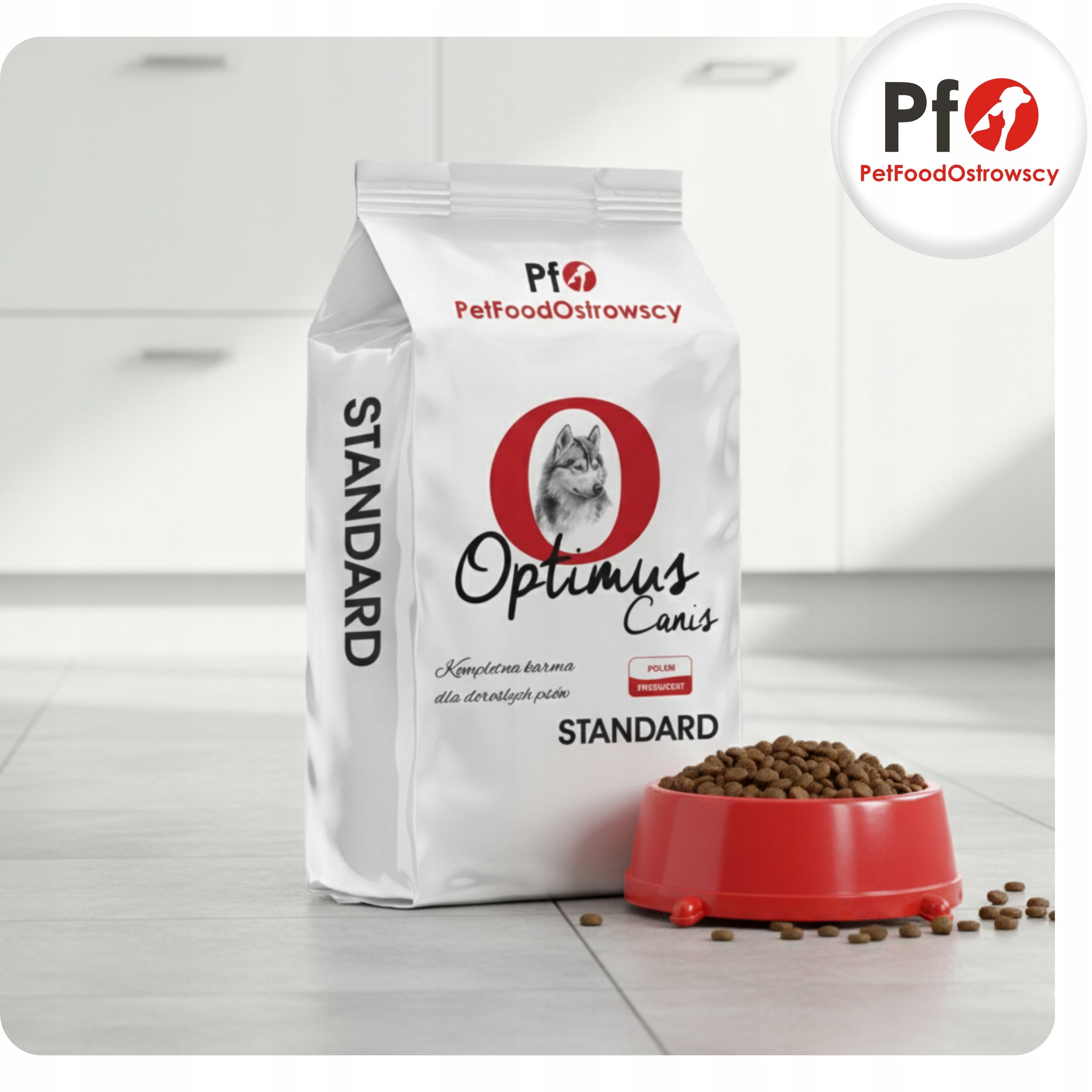 Dog Food Optimus Canis Standard 9kg Small Breeds Healthy Natural Composition Manufacturer code 5906660510260