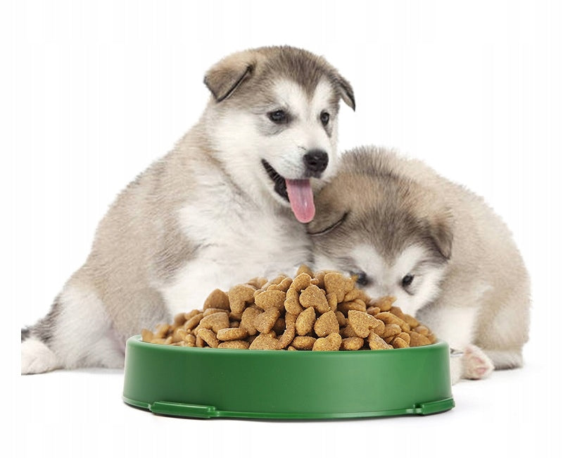 Dog Food Slow Feeder Bowl FLOWER Hard 27cm TheZoo Material made from a synthetic material