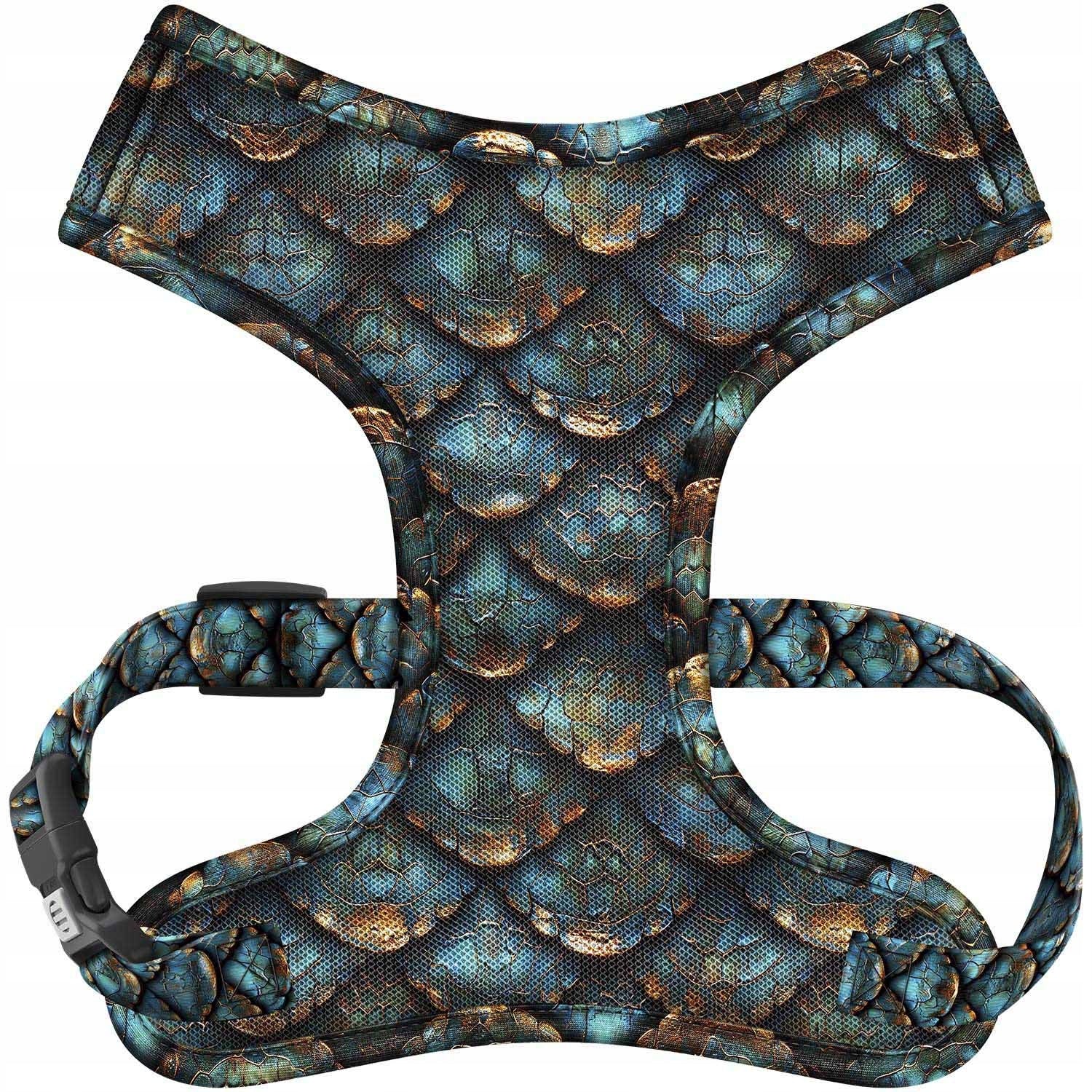 Dog Harness Breathable Soft Comfortable with QR Address, Scale, XS Packaging status original