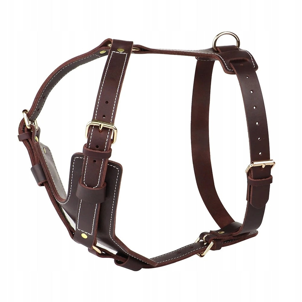 Dog Harness Leather For Large Dogs Harness Doberman Cane Corso Pitbull Manufacturer code SB1L