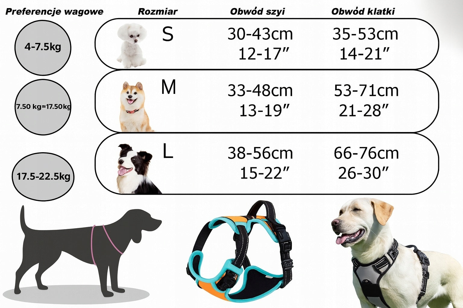 Dog Harness Pressure-Free PINK Guard Comfortable Reflective S + Lanyard Kind training / easy walk