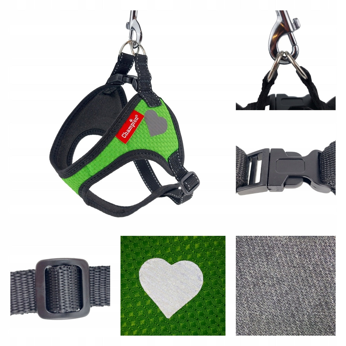 Dog Harness Pressure-Free Reflective Harness Comfort Polish manufacturer Champion Brand Champion