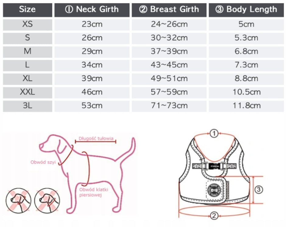 Dog Harness Puppia Soft Beige L - Pressure-Free Vest Size L