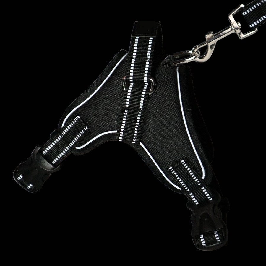 Dog Harness, STRONG,REFLECTIVE,SHEPHERD,GOLDEN XL Type harness with handle