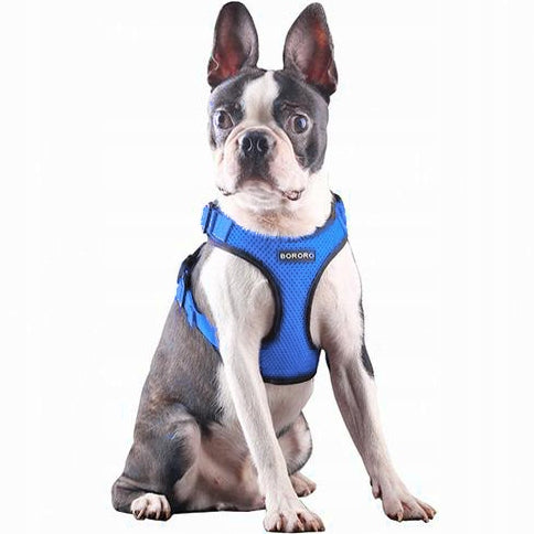 Dog Harness Strong Pressure-Free Reflective Breathable Boro1/XL Size XL