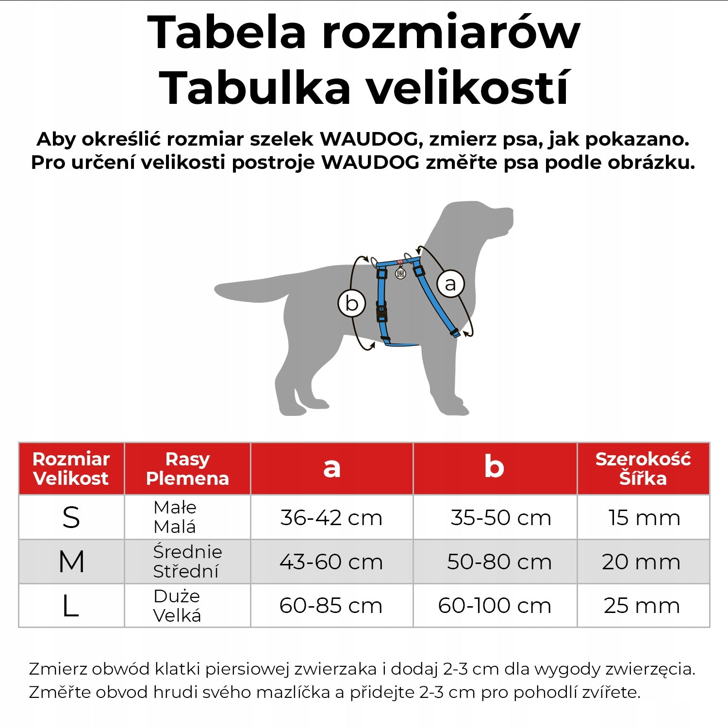 Dog Harness in Cotton + QR Address FREEBIE, Reflective, Pink, M Brand Waudog