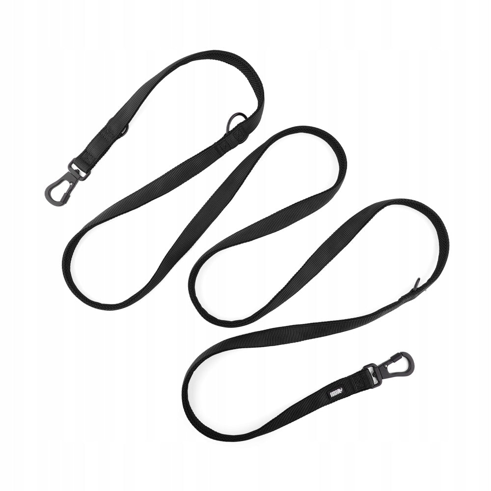 Dog Lanyard 3m Adjustable Black HUUGGY DOGGY Multifunctional M Brand HUGGY DOGGY