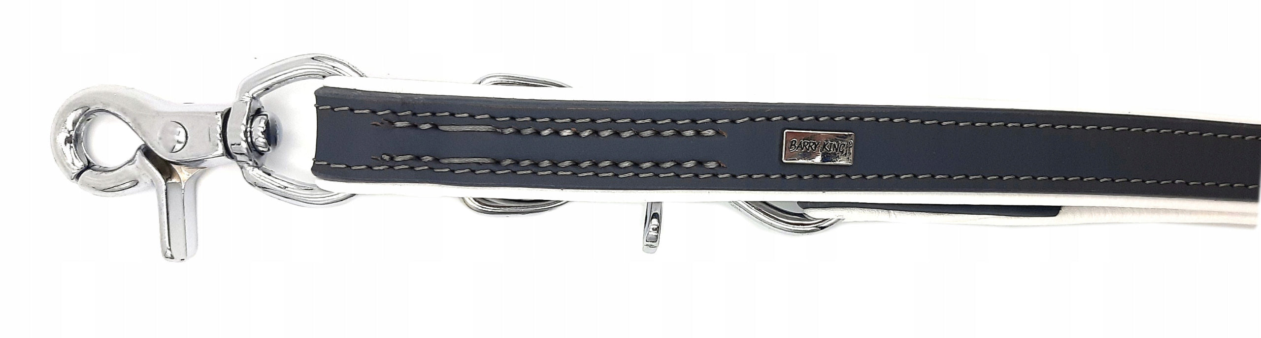 Dog Lanyard Folding Retractable Adjustable Leather Strong Long 2m Trade name Smycz Dla Psa Składana Przepinana Regulowana Skórzana Mocna Długa 2m
