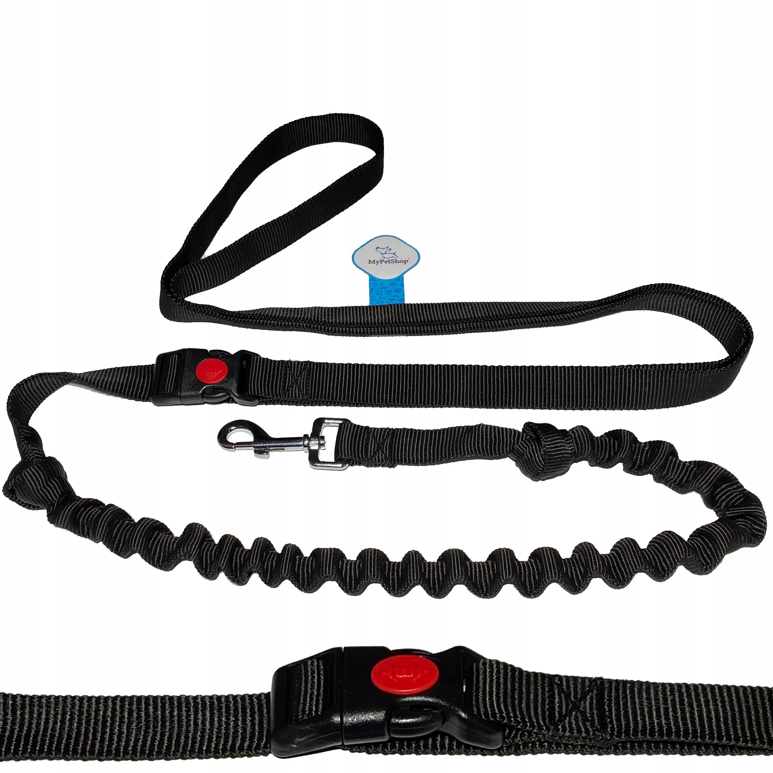 Dog Leash Adjustable Sports Cushioned 3,2m Walking Running Packaging status original