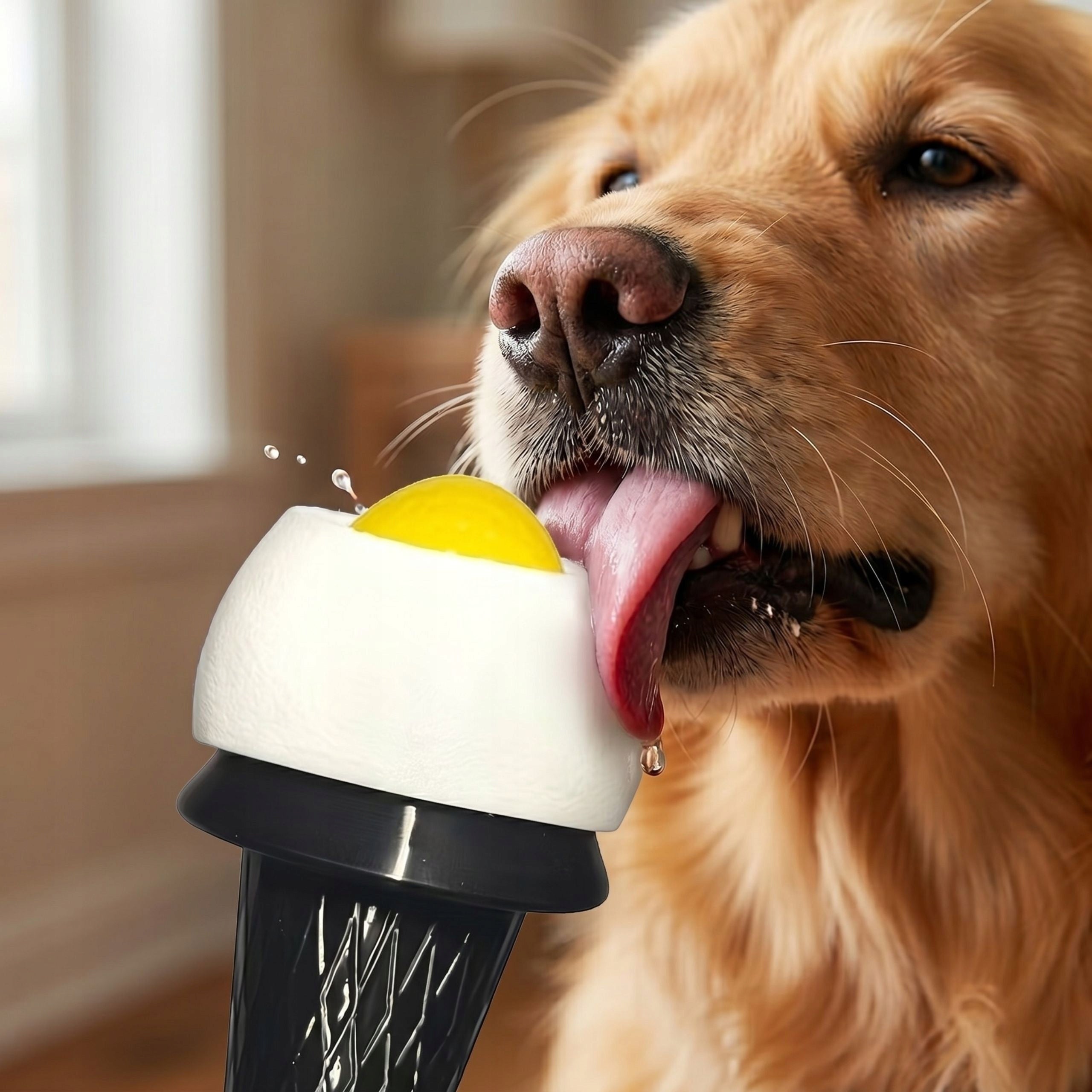 Dog Licking Food Slowing Bowl Rotating Stress Lick Trade name MISKA spowalniająca jedzenie do LIZANIA dla psa LIZAWKA NA STRES obrotowa