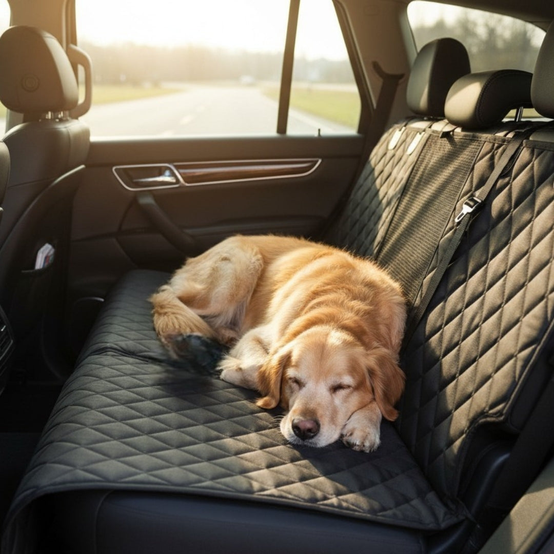 Dog Mat for Car Cover Seat Cover Packaging status original