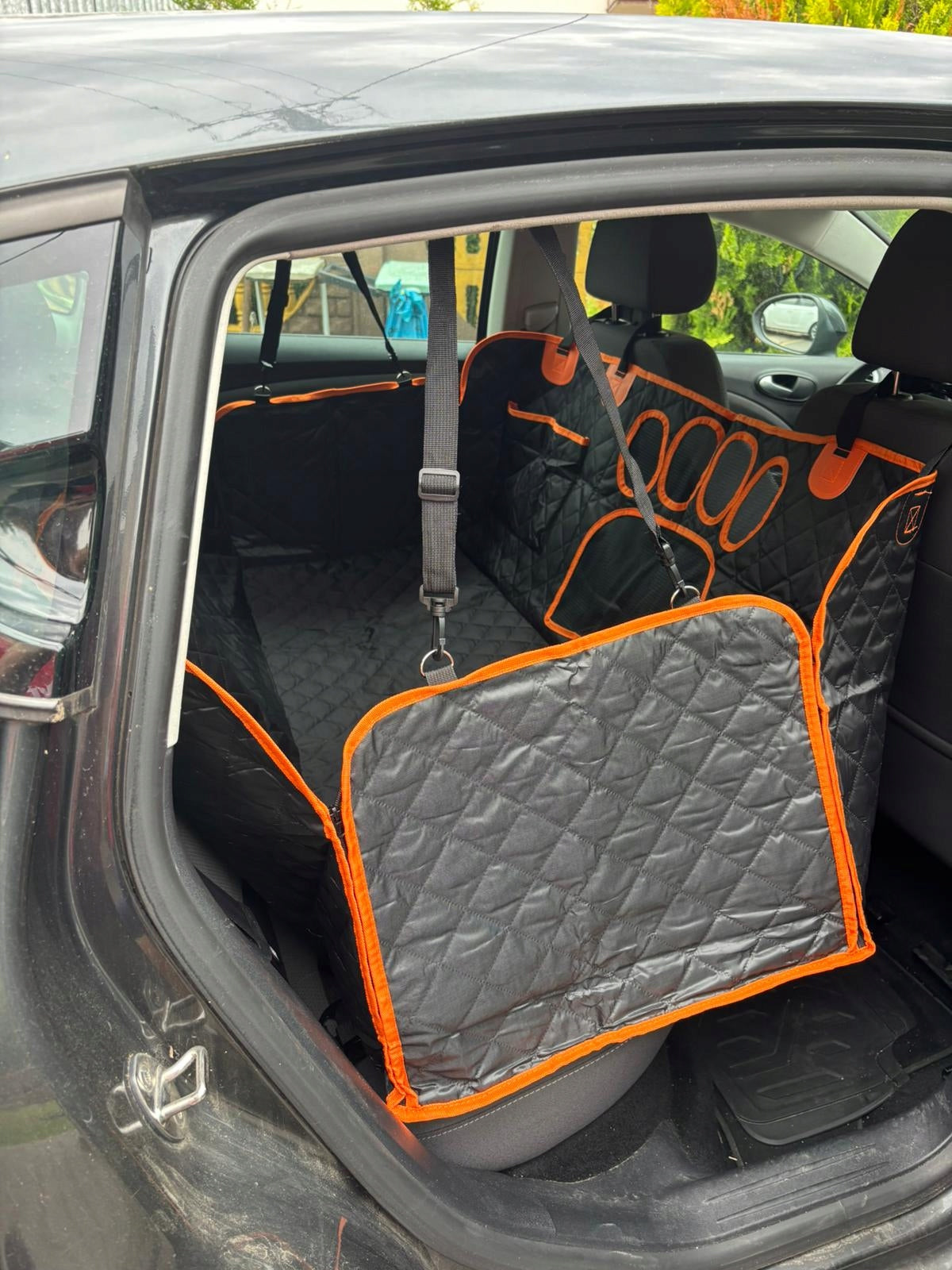 Dog Mat for Car Seat Cover Waterproof Trunk Packaging status original