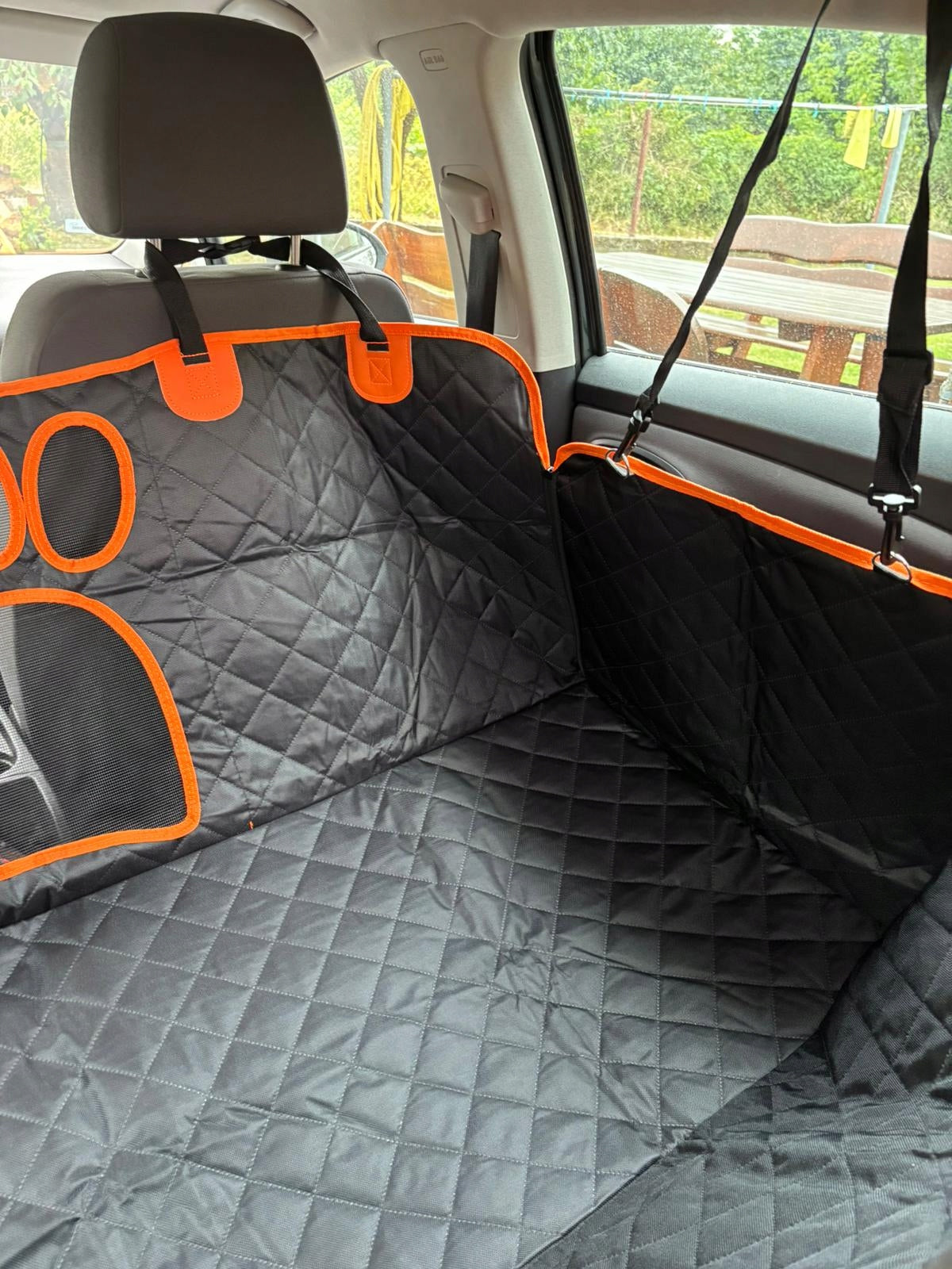 Dog Mat for Car Seat Cover Waterproof Trunk Product height 147 cm