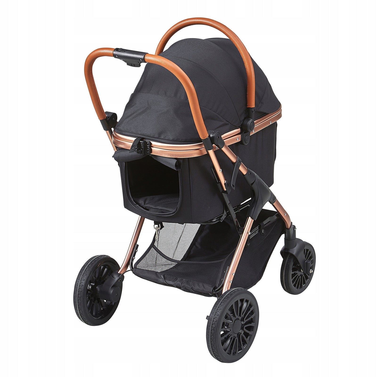 Dog Stroller 105x85x59CM Lifting Capacity 30KG Load Capacity Folding Stroller Transporter Main material other