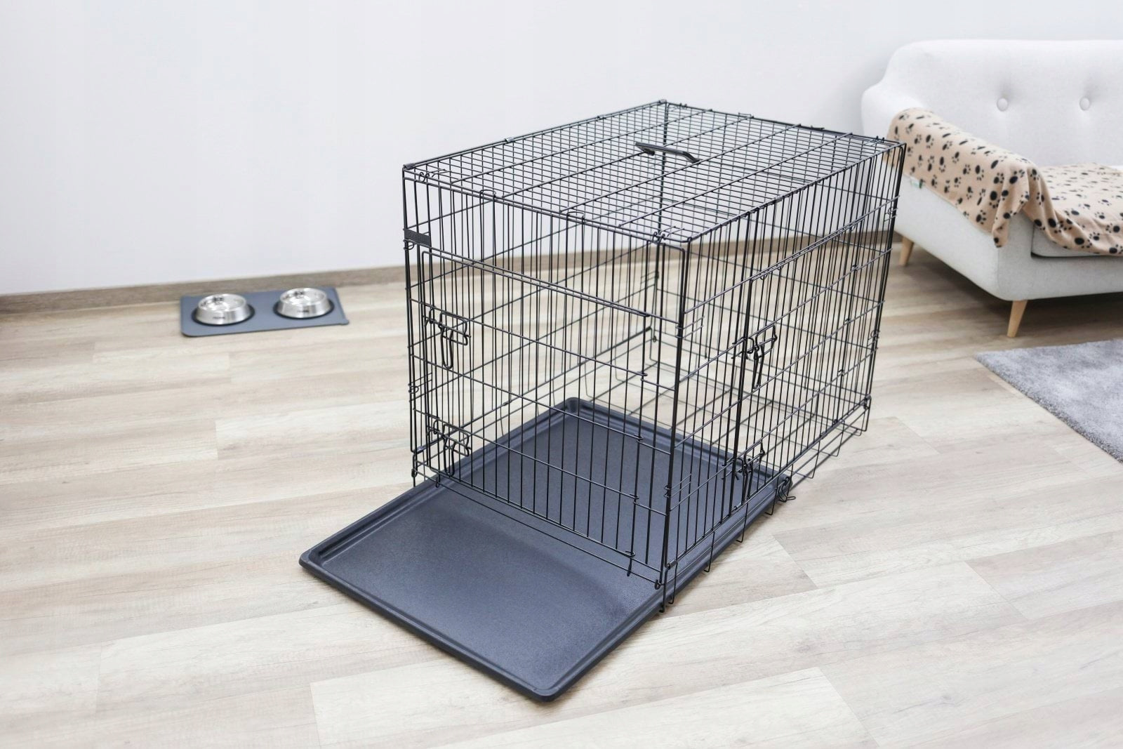 Dog Transport Cage, 92 x 63 x 74 cm, Rectangular, Kerbl